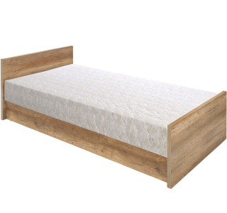 MALCOLM LOZ/90, jednolôžková posteľ 90x200 cm s pružinovým matracom