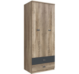 MALCOLM SZF2D2S, šatníková skriňa