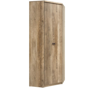 MALCOLM SZFN1D, rohová šatníková skriňa