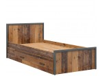 WESTON LOZ/90, jednolôžková posteľ do detskej izby 90x200 cm