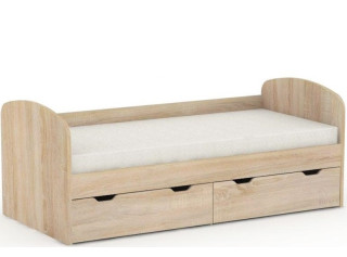 REA GOLEM dub bardolino, posteľ pre deti 90x200 cm s úložným priestorom