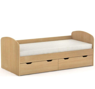 REA GOLEM buk, posteľ pre deti 90x200 cm s úložným priestorom