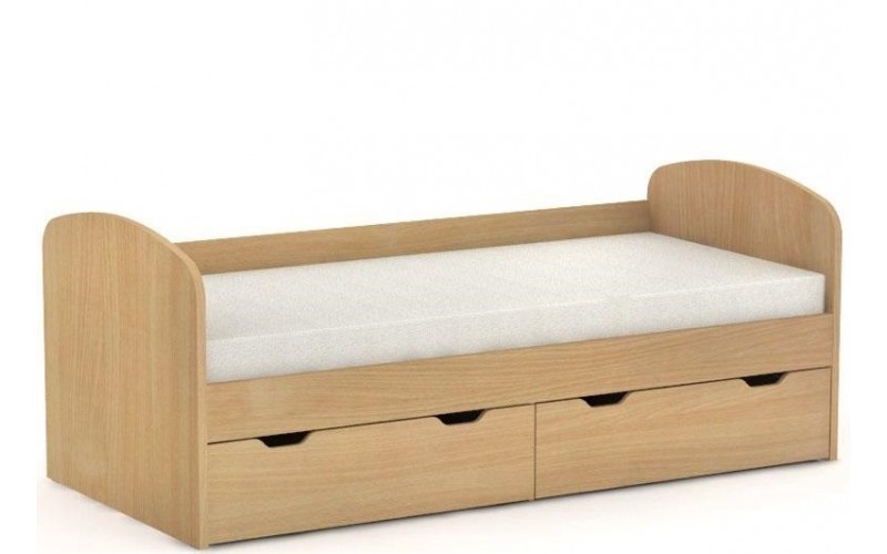 REA GOLEM buk, posteľ pre deti 90x200 cm s úložným priestorom
