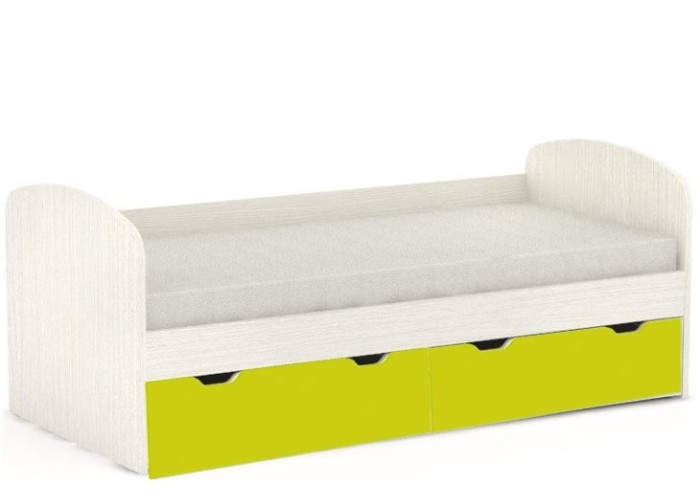 REA GOLEM navarra + farebné čelo, posteľ pre deti 90x200 cm s úložným priestorom