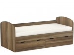 REA GOLEM orech rockpille, posteľ pre deti 90x200 cm s úložným priestorom