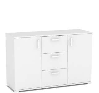REA SISA 4 biela, komoda