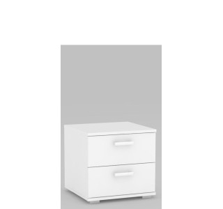 REA SISA NS biela, nočný stolík
