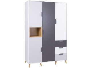 PASCAL 01, šatníkovo-policová skriňa