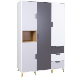 PASCAL 01, šatníkovo-policová skriňa