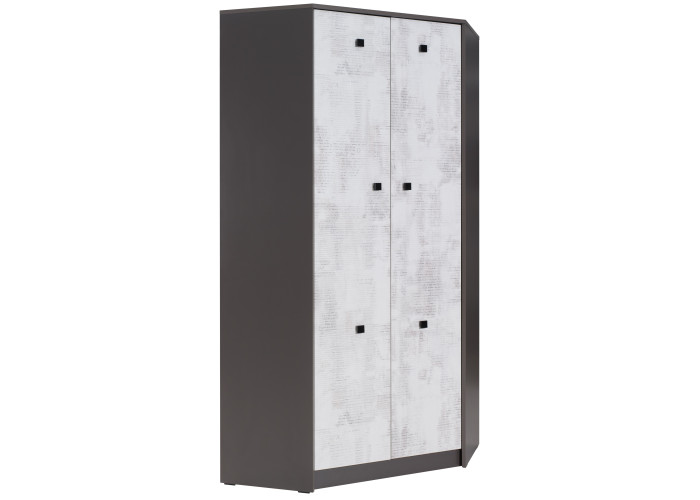 TONY 04, rohová šatníkovo-policová skriňa TONY 04, rohová šatníkovo-policová skriňa