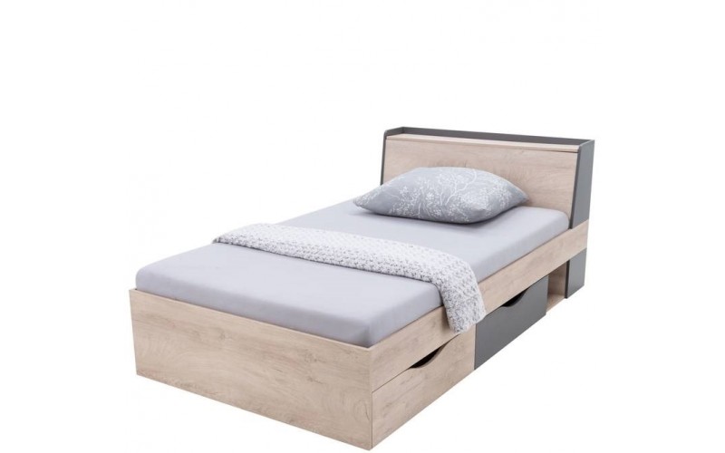 DONA 14 jednolôžková posteľ 90x200 cm s úložným priestorom