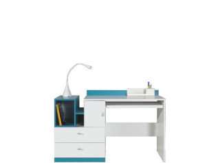 MORIN tyrkysová MO11, PC stolík MORIN tyrkysová MO11, PC stolík