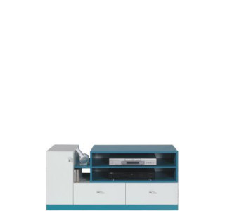 MORIN tyrkysová MO12, TV stolík