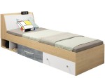 SAFFI 11 jednolôžková posteľ 90x200 cm s úložným priestorom