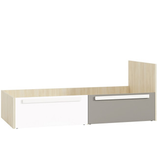 DROP 1702 jednolôžková posteľ 90x200 cm s úložným priestorom