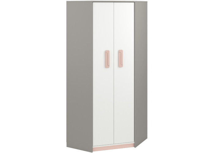 IQ 0101 púdrová, rohová šatníková skriňa IQ 0101 púdrová, rohová šatníková skriňa
