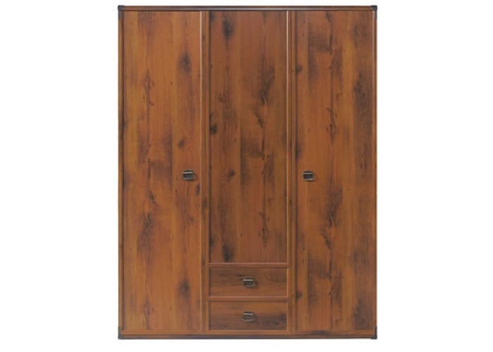 INDIANA dub sutter JSZF 3D2S šatníková skriňa