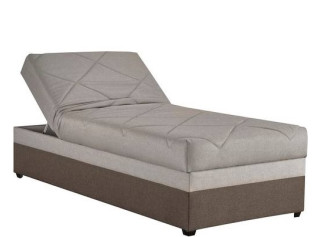 Blanar EVELINA hnedá, posteľ s matracom a roštom 90x200 cm a úložným priestorom Blanar EVELINA hnedá, posteľ s matracom a roštom 90x200 cm a úložným priestorom