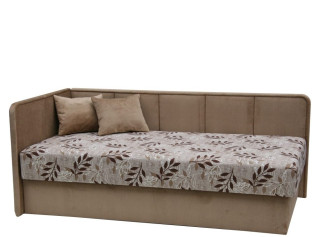 IVANKA 1 váľanda s úložným priestorom 90x200 cm a prešitým čelom IVANKA 1 váľanda s úložným priestorom 90x200 cm a prešitým čelom