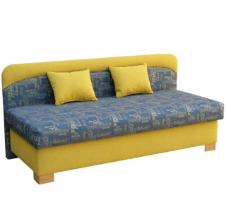 ELIŠKA 3 váľanda s úložným priestorom 80x200 cm na drevených nožičkách