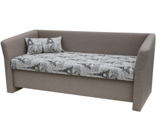 JANKA 4 váľanda s čelami 90x200 cm a úložným priestorom JANKA 4 váľanda s čelami 90x200 cm a úložným priestorom