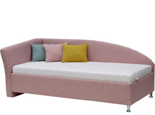 OLINKA 1 jednolôžková posteľ 90x200 cm s roštom a úložným priestorom