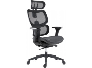 ETONNAT čierna kancelárska stolička