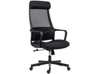 FARO čierna kancelárska stolička