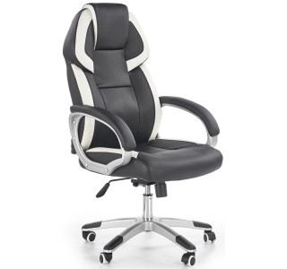 BARTON čierno-biela, kancelárske kreslo
