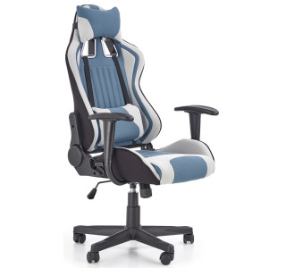 CAYMAN sivo-tyrkysová, kancelárske kreslo