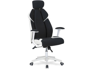 CHRONO bielo-čierna, kancelárske kreslo