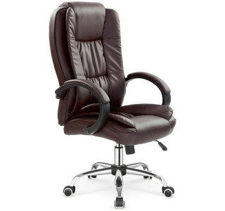 RELAX tmavo-hnedá, kancelárske kreslo