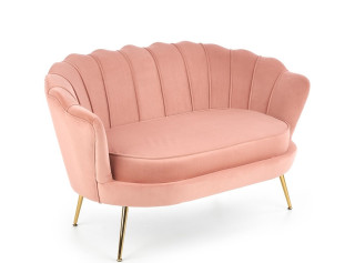 AMORINITO XL svetloružové, relaxačné dvojkreslo