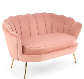 AMORINITO XL svetloružové, relaxačné dvojkreslo