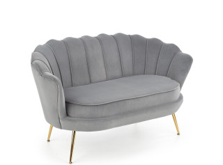 AMORINITO XL sivé, relaxačné dvojkreslo