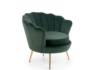 AMORINITO tmavozelené, relaxačné kreslo