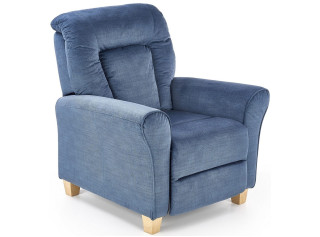 BARD tmavomodré, polohovacie kreslo