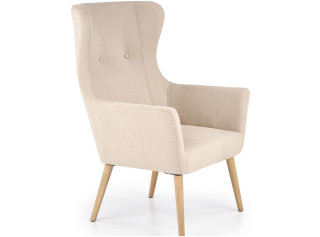 COTTO béžové, relaxačné kreslo