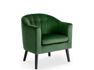 MARSHAL tmavozelené, relaxačné kreslo