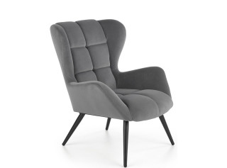 TYRION sivé, relaxačné kreslo