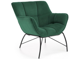 BELTON zelené, relaxačné kreslo