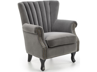 TITAN sivé, relaxačné kreslo