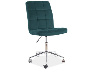 S-020 zelená, detské otočné kreslo