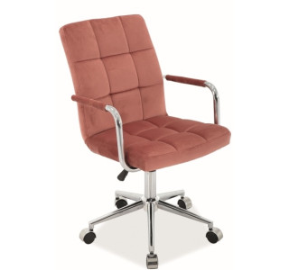 S-022 antická ružová, kancelárske kreslo