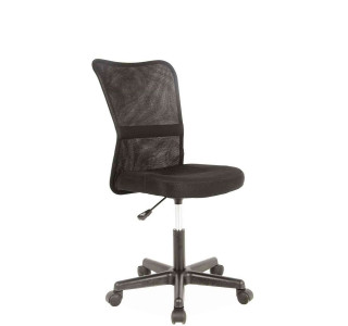 S-121 čierna, otočné kreslo