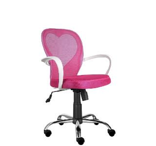 DAISY ružová, otočné kreslo