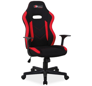 RAPID čierno-červená, kancelárske kreslo