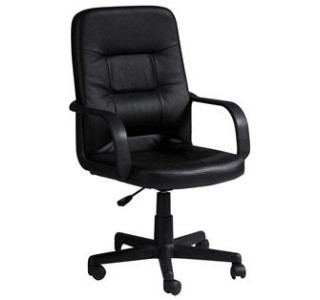 S-084 čierna, kancelárske kreslo