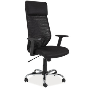 S-211 čierna, kancelárske kreslo
