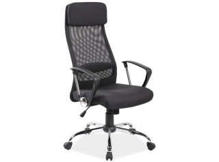 S-345 čierna, kancelárske kreslo